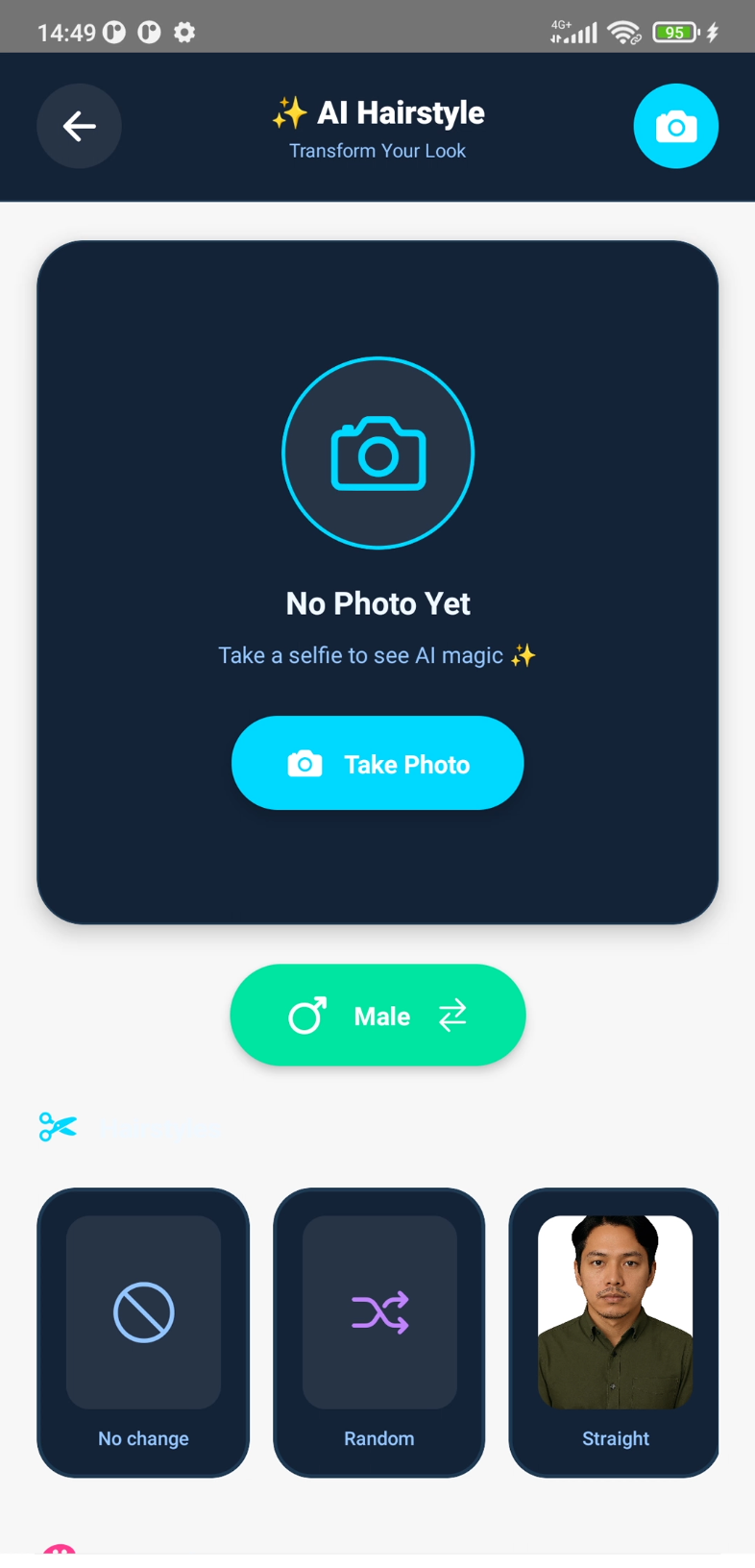 Snap Style User App - AI Hairstyle